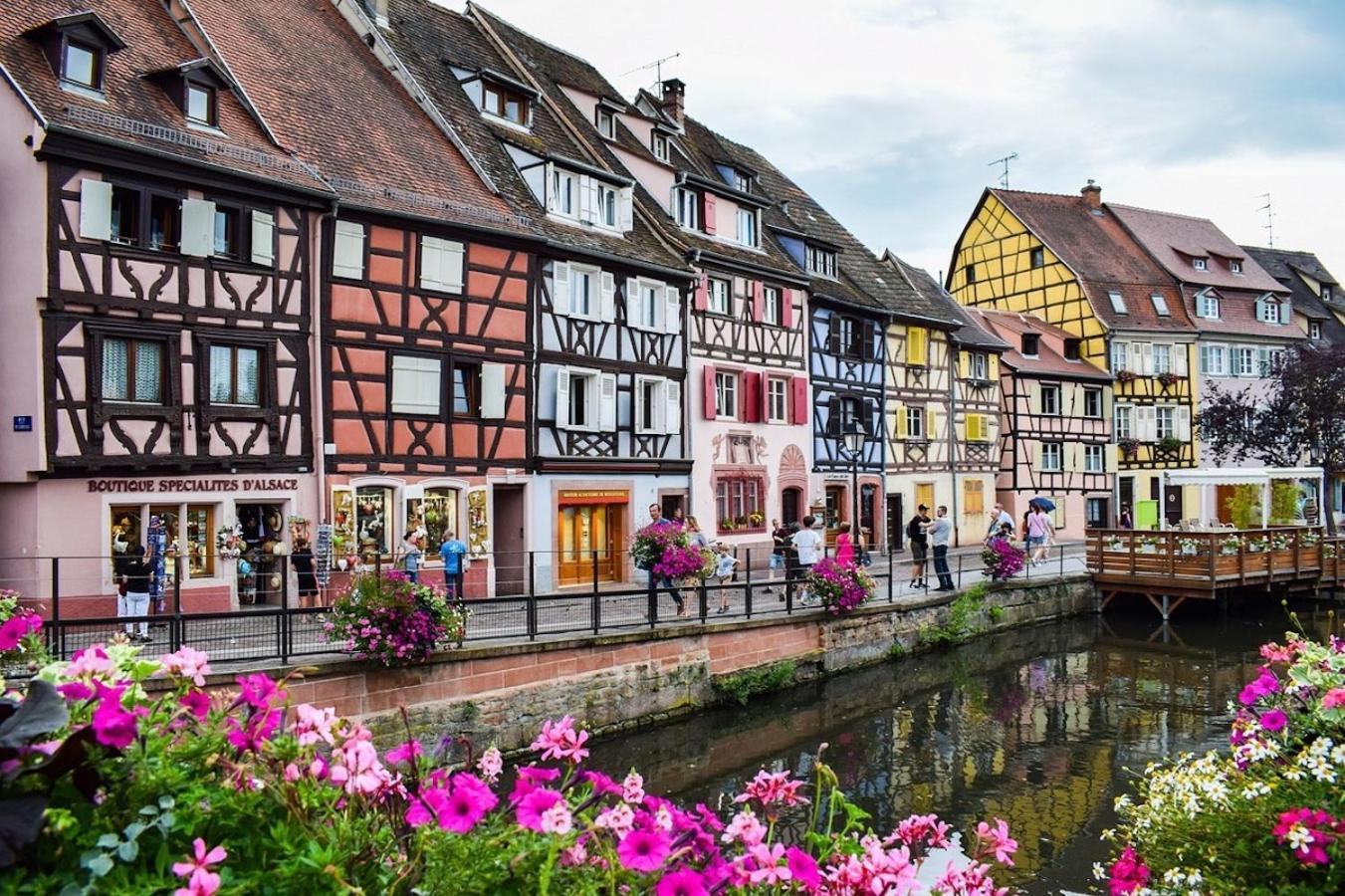 Le Rosacker - Proche Centre Ville Et Gare - Terrasse - Parking Gratuit 2 Places - 2 Chambres - 2 Salles De Bain - Netflix Colmar Kültér fotó